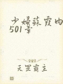 少妇苏霞肉欲第501章