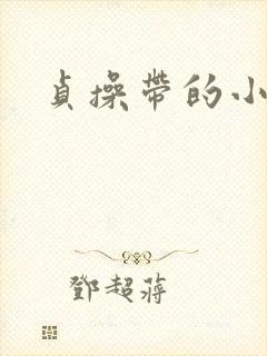 贞操带的小说