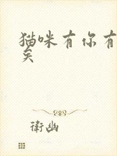 猫咪有你有我足矣封面