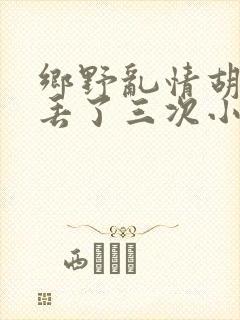 乡野乱情胡秀英丢了三次小说