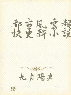 都市风云超前超快更新小说