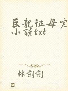 巨龙征母完结版小说txt