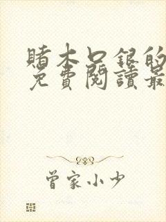 赌木口银的小说免费阅读最新封面