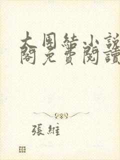 大团结小说笔趣阁免费阅读