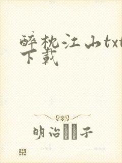 醉枕江山txt下载