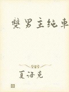 双男主纯车骨科封面