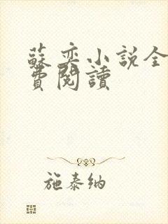 苏奕小说全文免费阅读