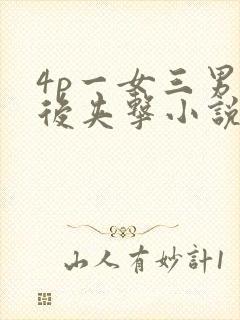 4p一女三男前后夹击小说