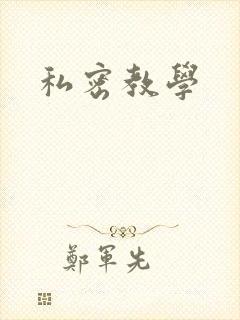 私密教学封面