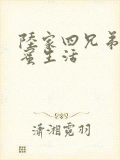 陆家四兄弟的甜蜜生活封面