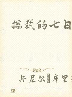 总裁的七日恋人