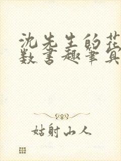 沈先生的花式调数书趣笔冥鸿封面