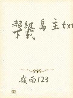 超级岛主txt下载