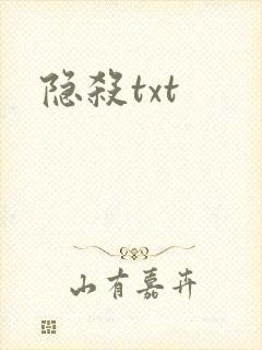 隐杀txt