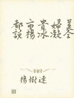 都市贵妇美腿小说杨冰凝全文阅读