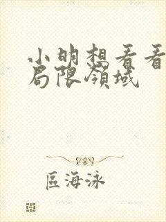 小明想看看永久局限领域封面