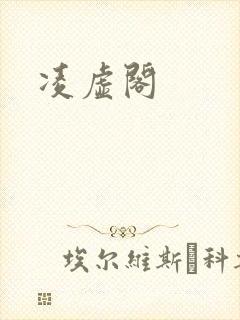 凌虚阁封面
