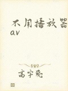 不用播放器的gav