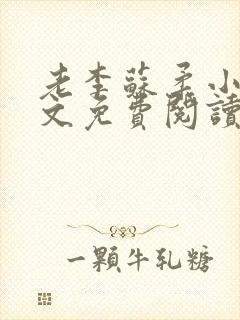 老李苏柔小说全文免费阅读