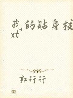 我的贴身校花txt