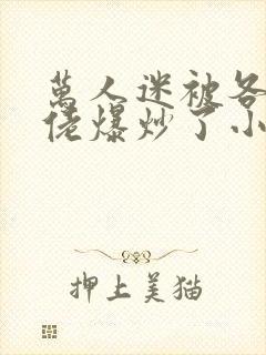 万人迷被各路大佬爆炒了小说