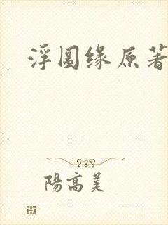 浮图缘原著小说