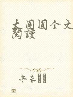 大团圆全文完整阅读