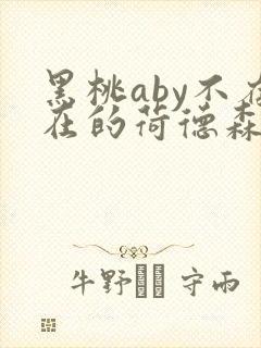 黑桃aby不存在的荷德森笔趣阁