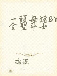 一头母猪BY黄金圣斗士