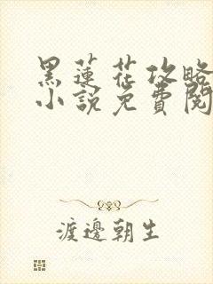 黑莲花攻略手册小说免费阅读