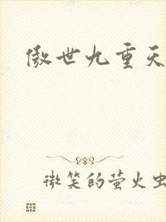 傲世九重天小说