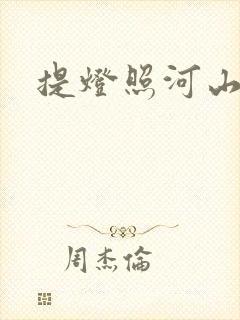 提灯照河山封面