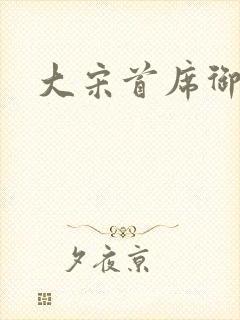 大宋首席御医封面