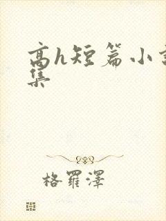 高h短篇小说合集