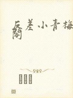 反差小青梅笔趣阁封面