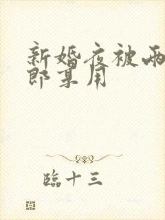 新婚夜被两个伴郎享用