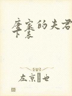 唐家的夫君们帘下衾