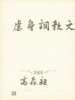 虐身调教文封面