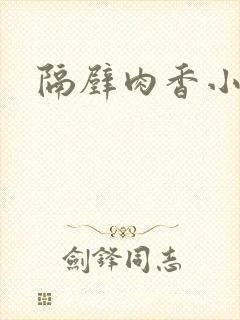 隔壁肉香小说