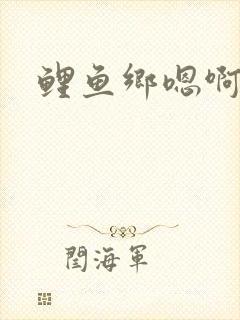 鲤鱼乡嗯啊