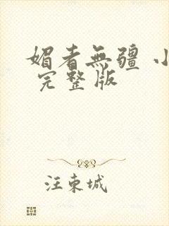 媚者无疆 小说 完整版