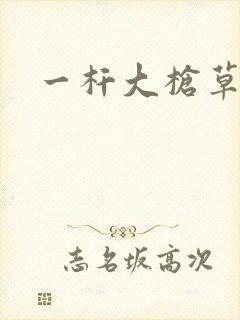 一杆大枪草全家