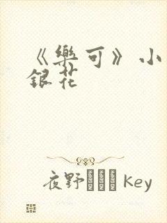 《乐可》小说金银花封面