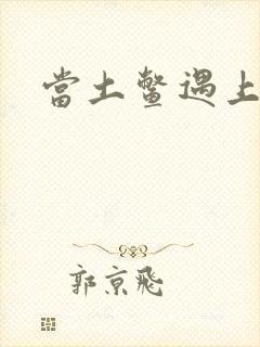 当土鳖遇上海龟