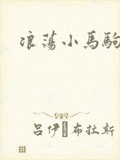 浪荡小马驹