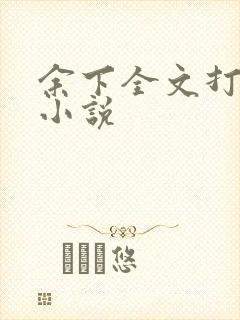 余下全文打不开小说