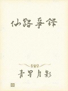 仙路争锋封面