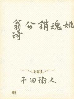 翁公销魂姚瑶琦琦