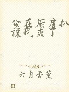 公在厨房扒开腿让我爽了