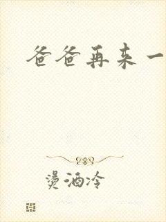 爸爸再来一次封面